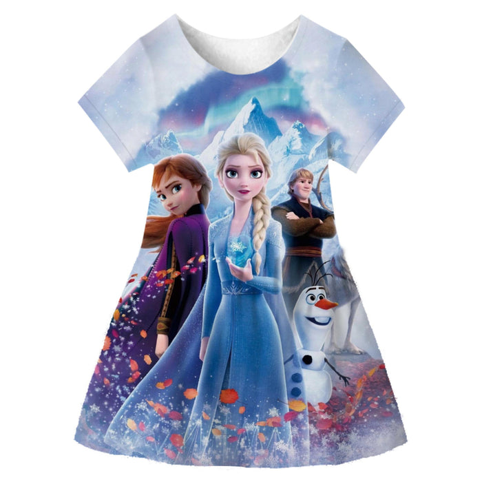 Frozen Elsa Summer Dress