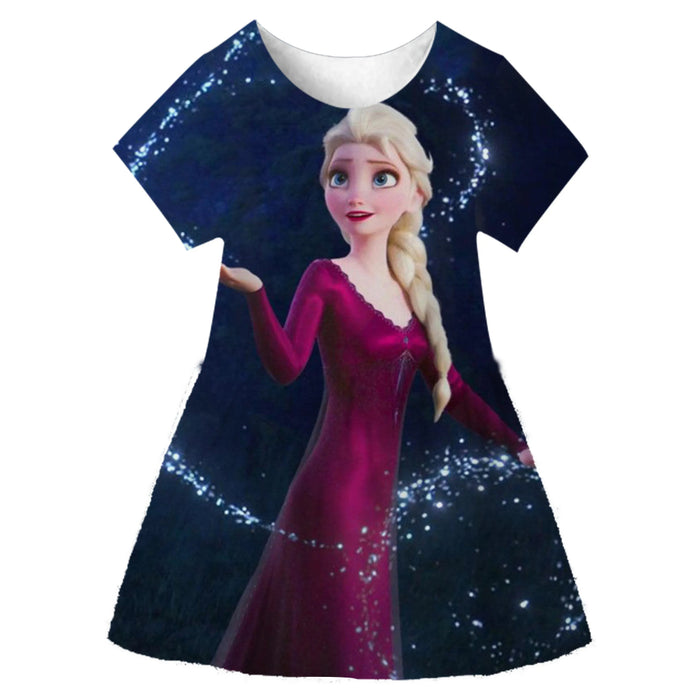 Frozen Elsa Summer Dress