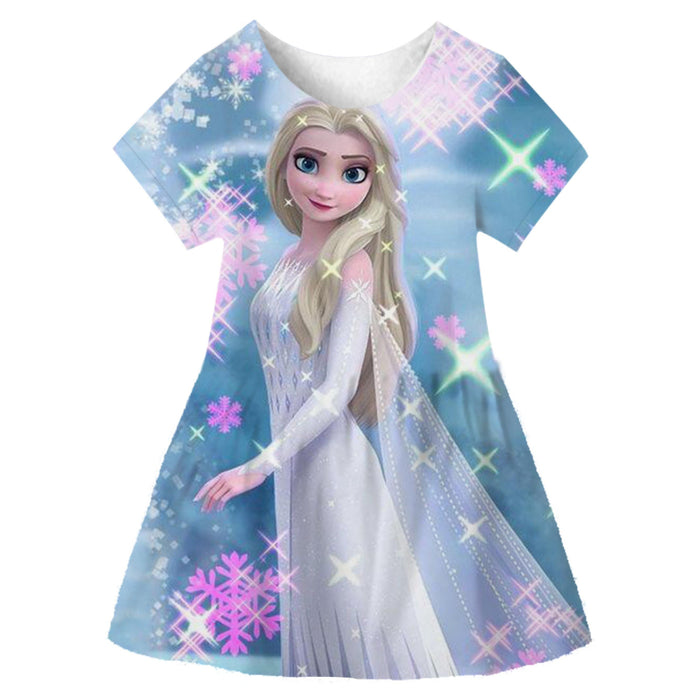 Frozen Elsa Summer Dress