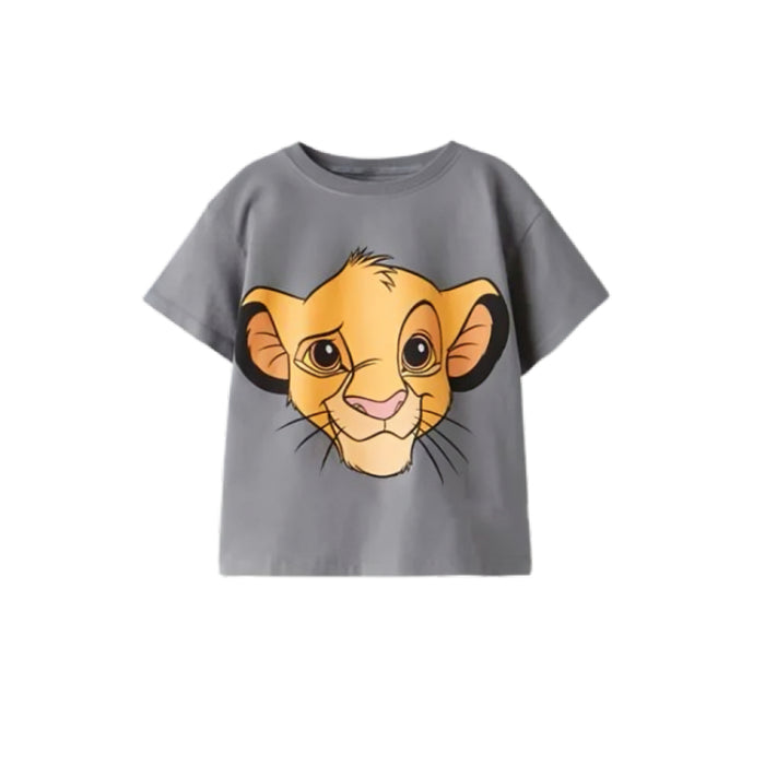 Fun Cartoon Print Tees For Toddlers