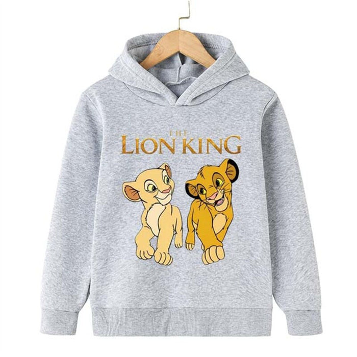 Lion King Printed Casual Hoodie