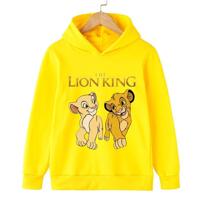 Lion King Printed Casual Hoodie