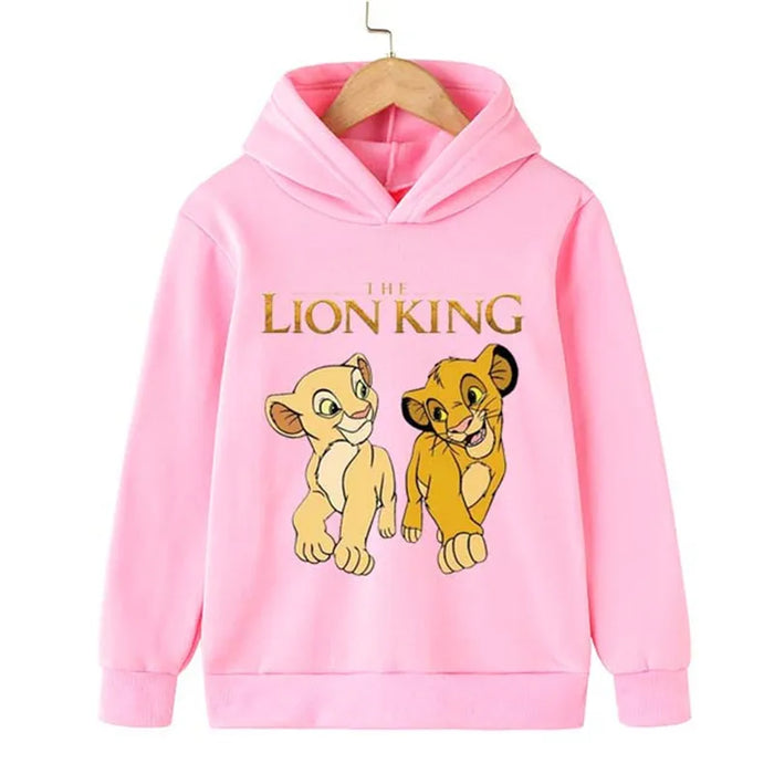 Lion King Printed Casual Hoodie