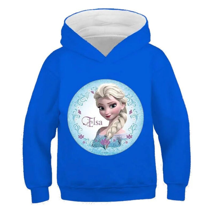 Long Sleeve Cartoon Printed Hoodies