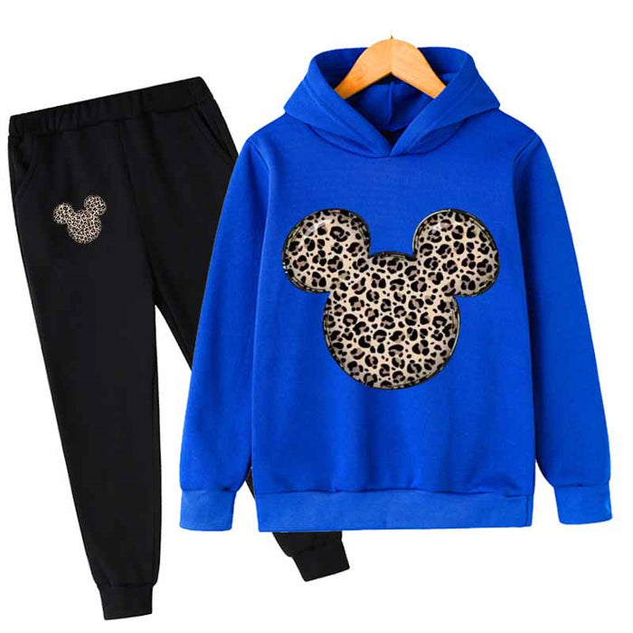 Mickey Mouse Casual Hoodies Set