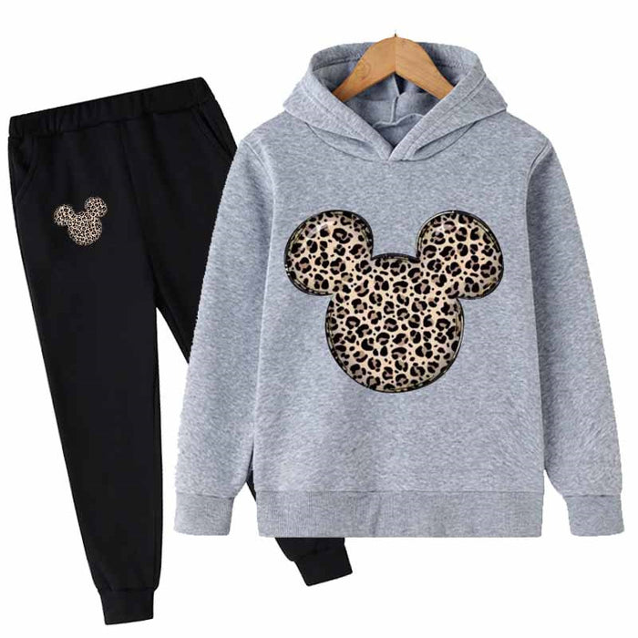 Mickey Mouse Casual Hoodies Set