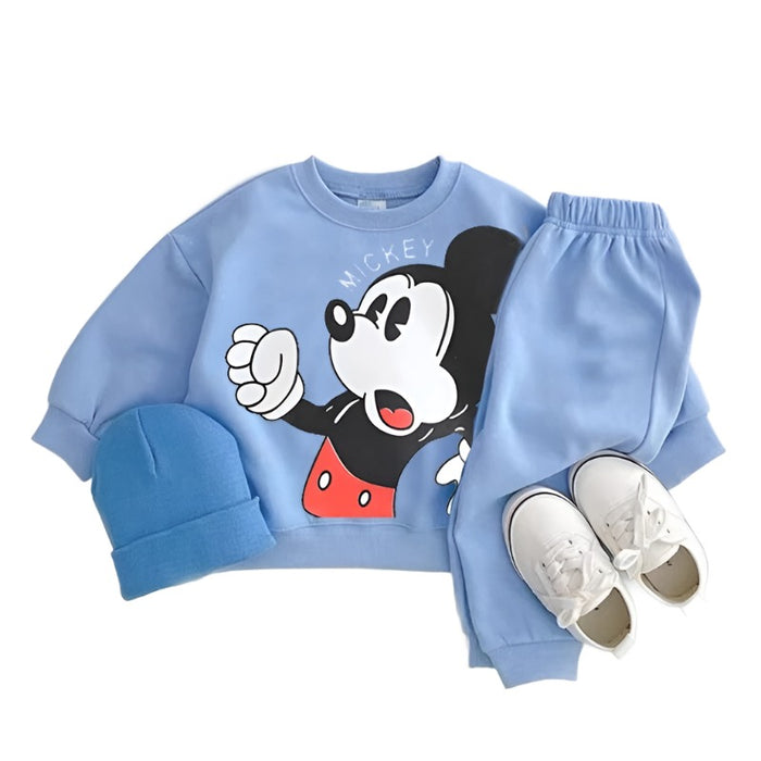 Mickey Mouse Hoodie and Trousers 2 Pieces Set