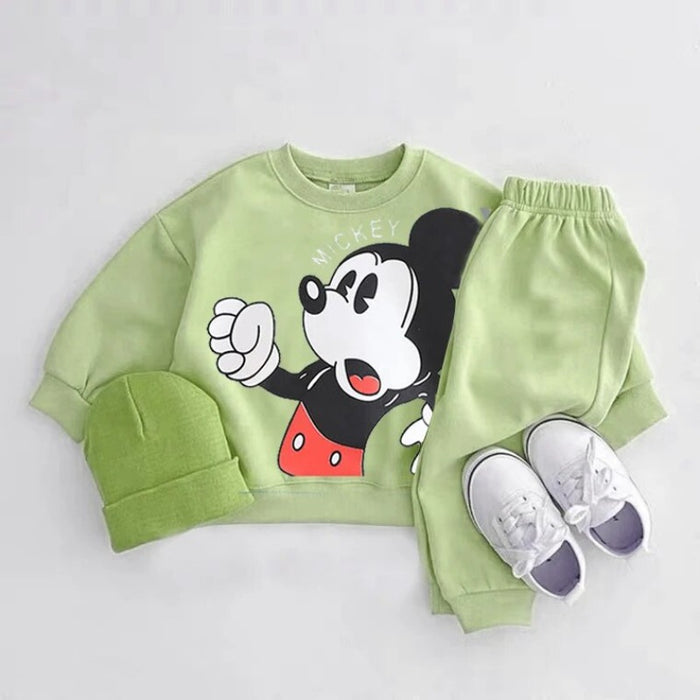 Mickey Mouse Hoodie and Trousers 2 Pieces Set