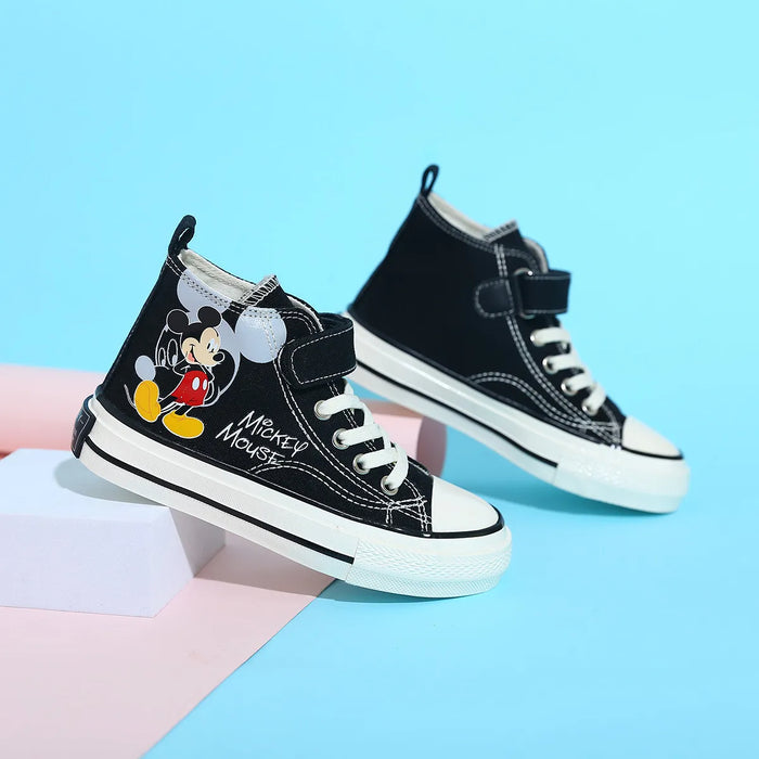 Mickey Mouse Printed Casual High Top Shoes