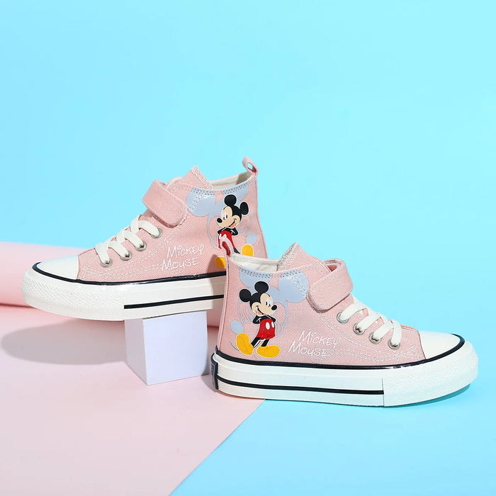 Mickey Mouse Printed Casual High Top Shoes