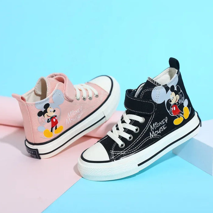 Mickey Mouse Printed Casual High Top Shoes