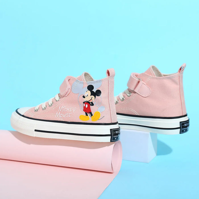 Mickey Mouse Printed Casual High Top Shoes