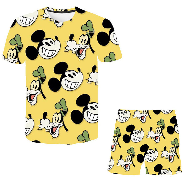 Mickey Mouse Shirt And Shorts Set