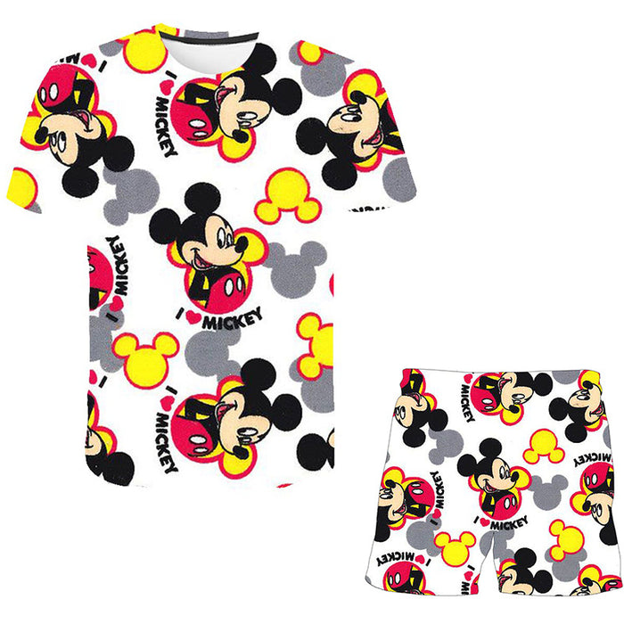 Mickey Mouse Shirt And Shorts Set