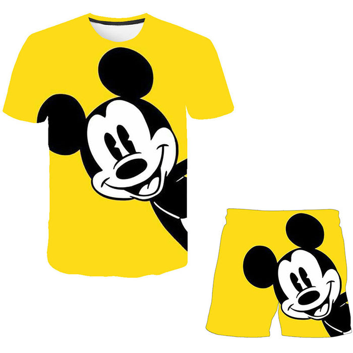 Mickey Mouse Shirt And Shorts Set