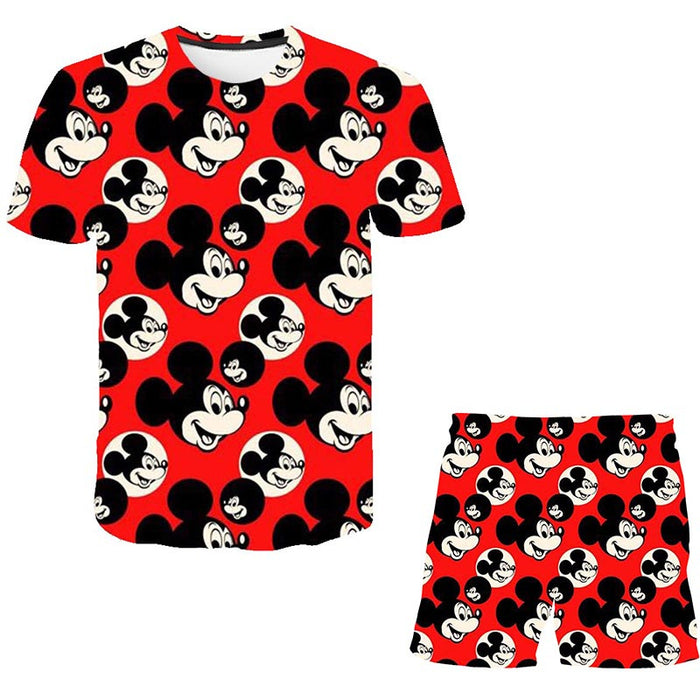 Mickey Mouse Shirt Shorts Set