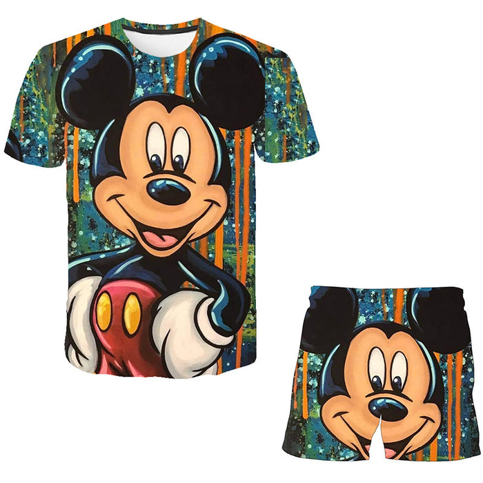 Mickey Mouse Shirt Shorts Set