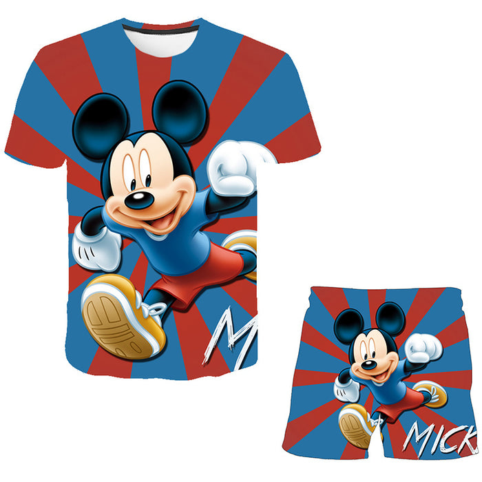 Mickey Mouse Shirt Shorts Set