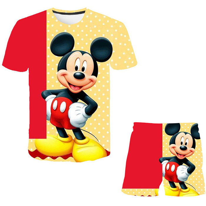 Mickey Mouse Shirt Shorts Set