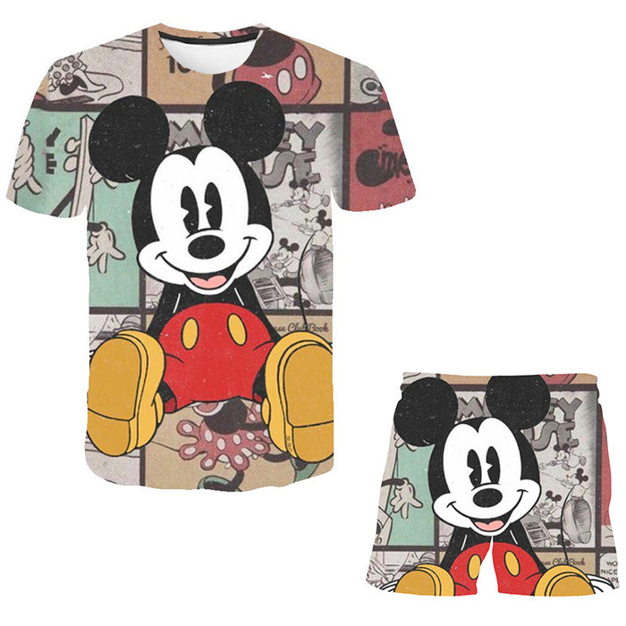 Mickey Mouse Shirt Shorts Set