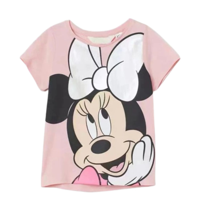 Minnie Mouse Cartoon Print Tee