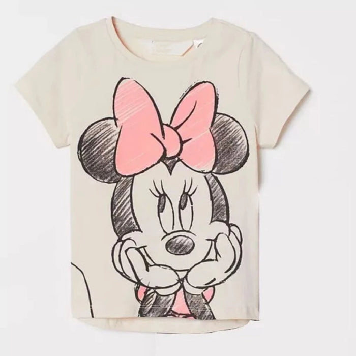 Minnie Mouse Cartoon Print Tee