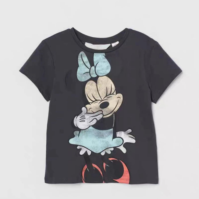 Minnie Mouse Cartoon Print Tee