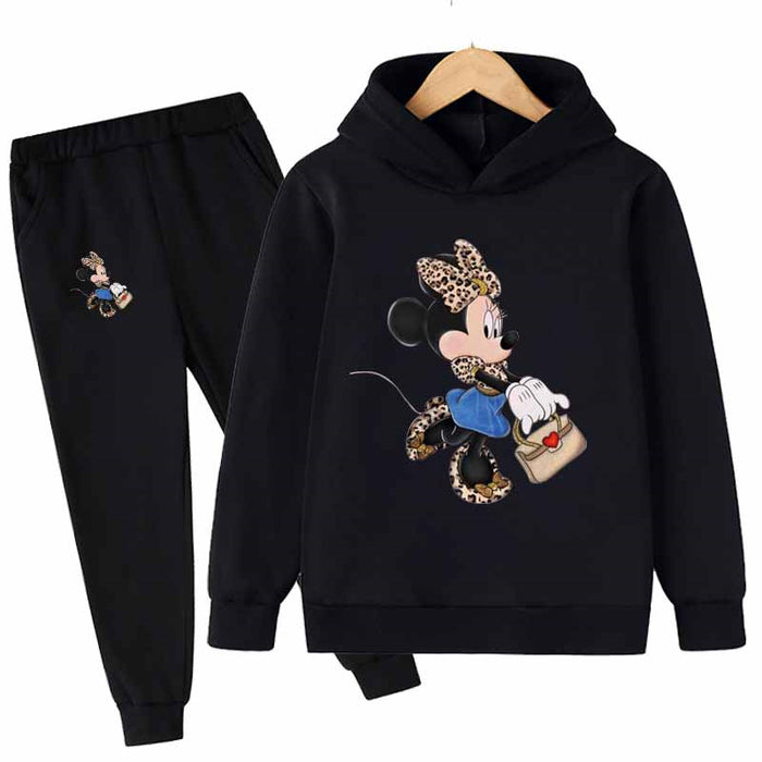 Minnie Mouse Casual Hoodies Set