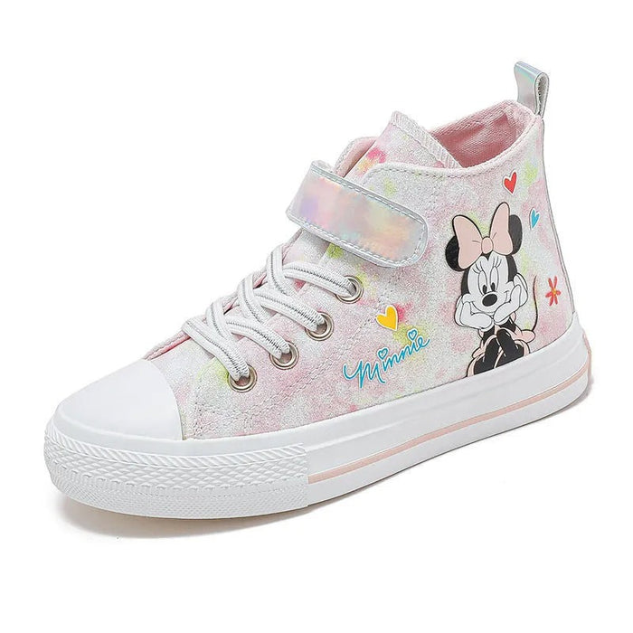 Minnie Printed Casual High Top Shoes