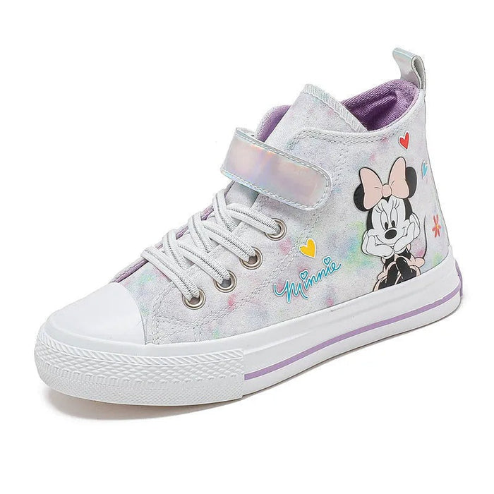 Minnie Printed Casual High Top Shoes