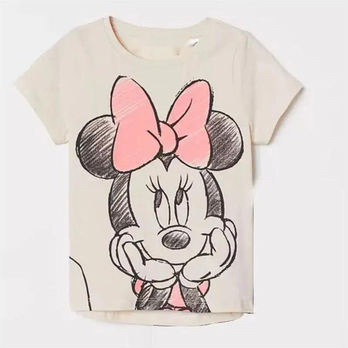 Minnie Character Graphic Printed T Shirt