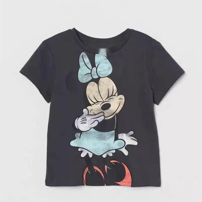 Minnie Character Graphic Printed T Shirt