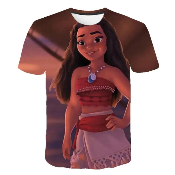 Moana Summer Casual T Shirts