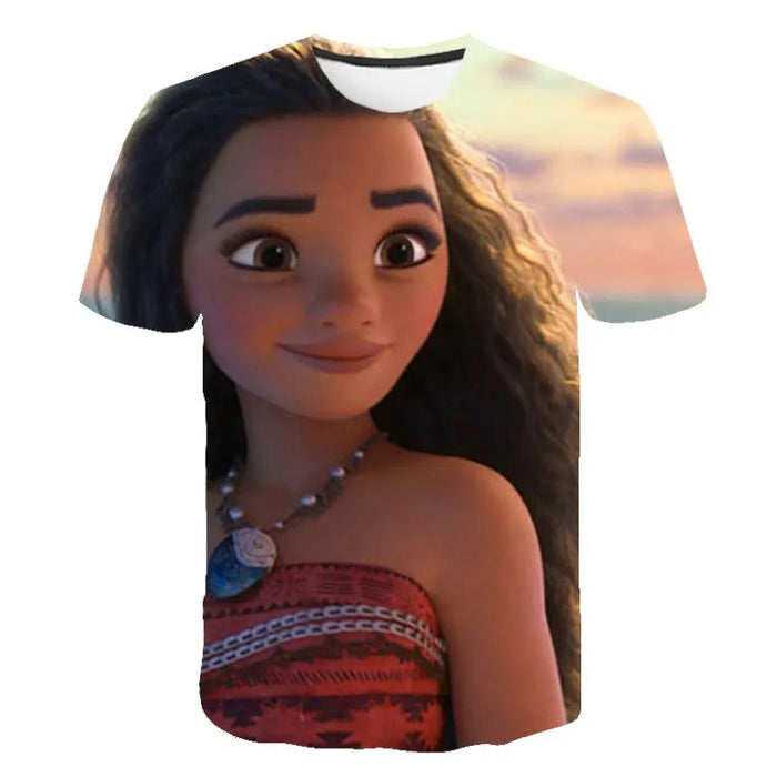 Moana Summer Casual T Shirts