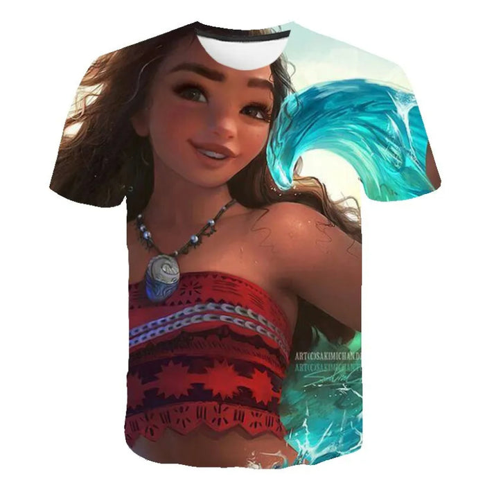 Moana Summer Casual T Shirts