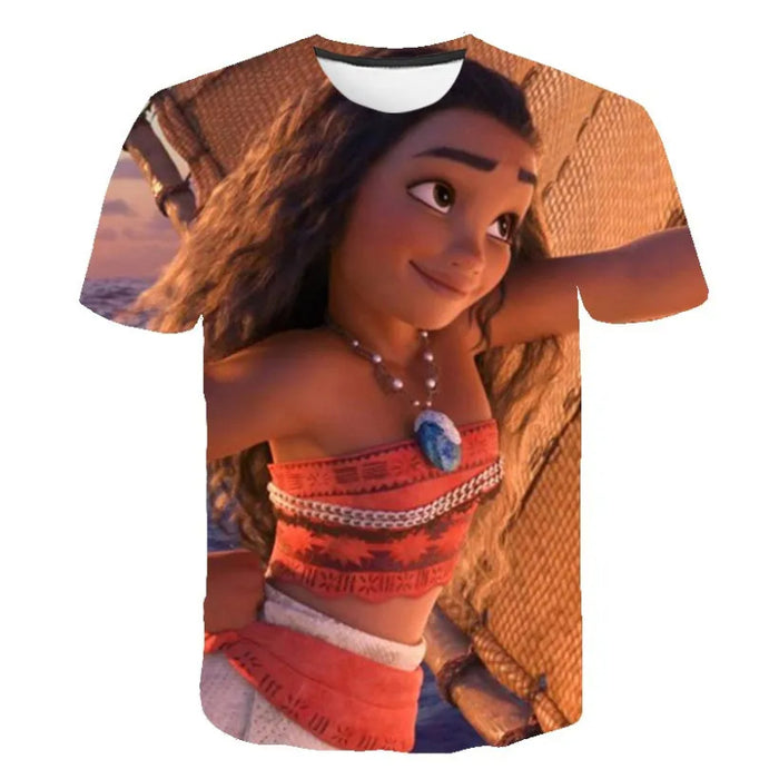 Moana Summer Casual T Shirts