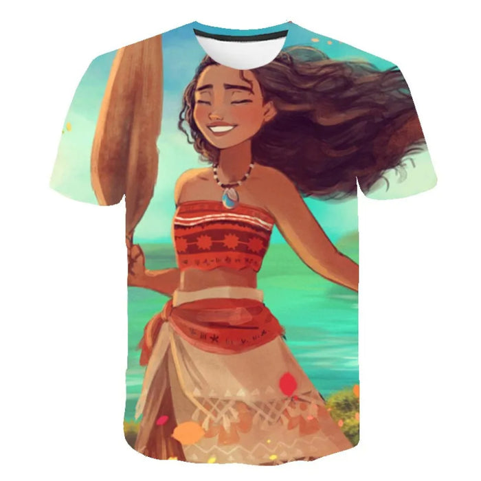 Moana Summer Casual T Shirts