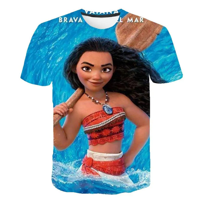 Moana Summer Casual T Shirts