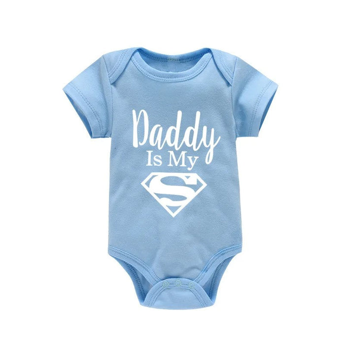 My Hero Funny Print Romper