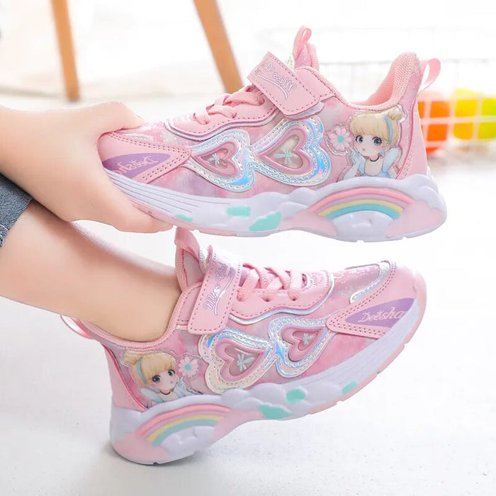 Non Slip Elsa Printed Casual Shoes