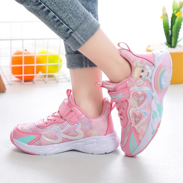 Non Slip Elsa Printed Casual Shoes