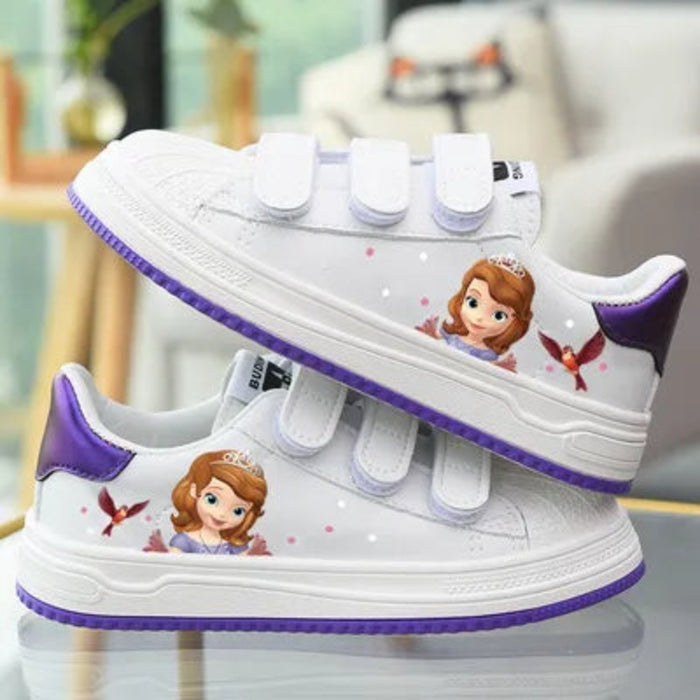 Non Slip Frozen Princess Flat Shoes