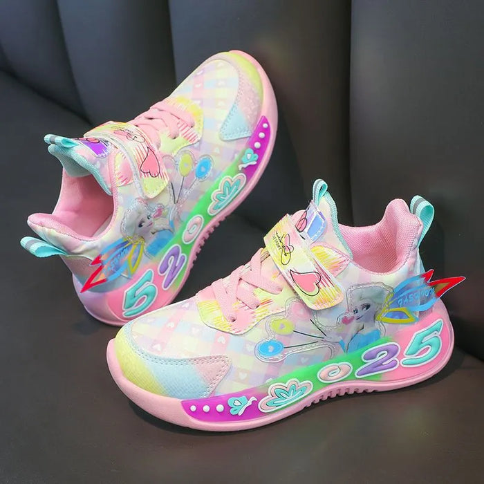 Princess Elsa Breathable Running Shoes