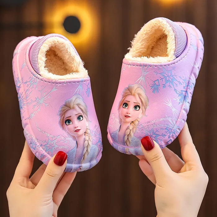 Princess Elsa Frozen Comfy Soft Sole Slides