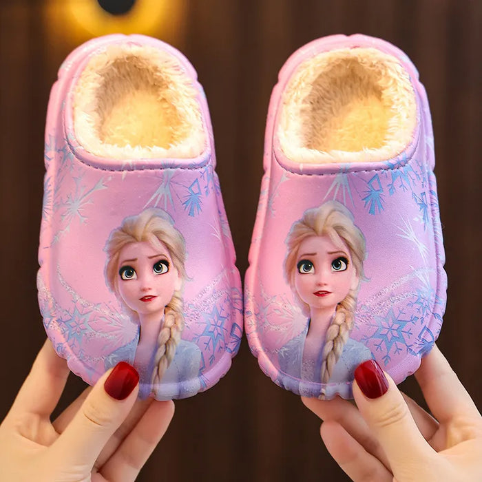 Princess Elsa Frozen Comfy Soft Sole Slides