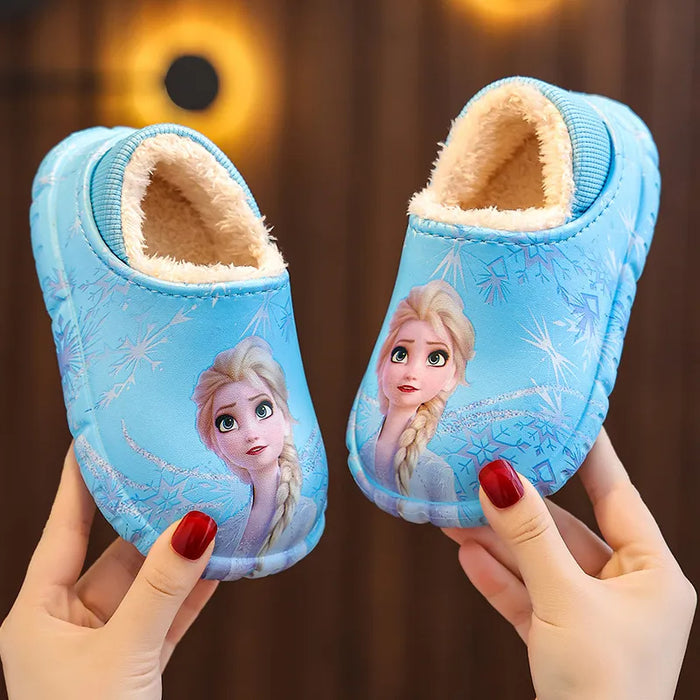 Princess Elsa Frozen Comfy Soft Sole Slides