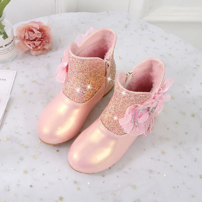 Princess Elsa Thickened Winter Boots