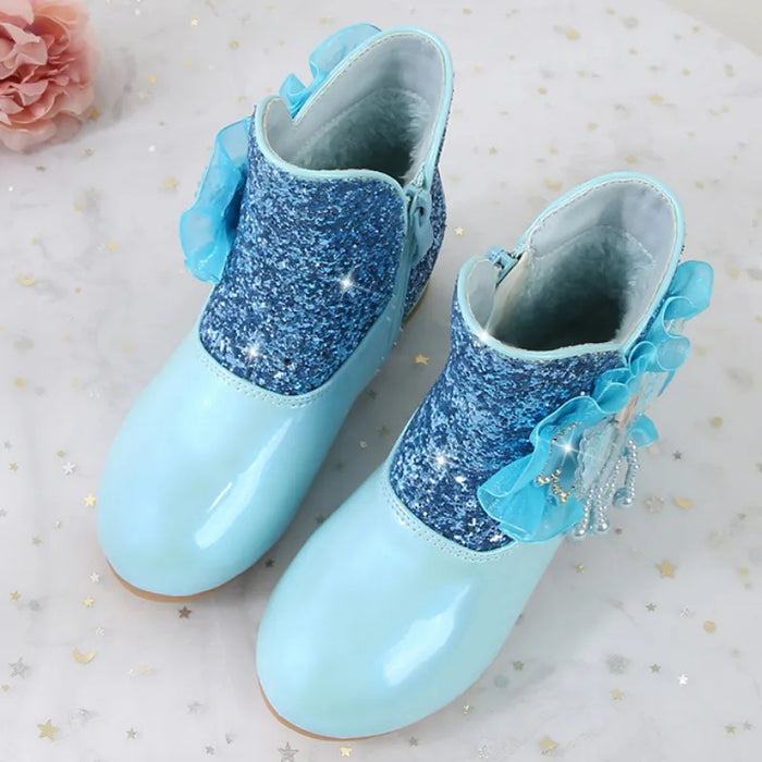 Princess Elsa Thickened Winter Boots