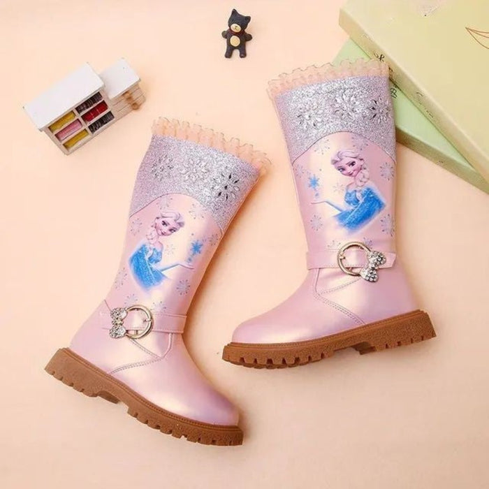 Princess Elsa Warm Casual Winter Boots