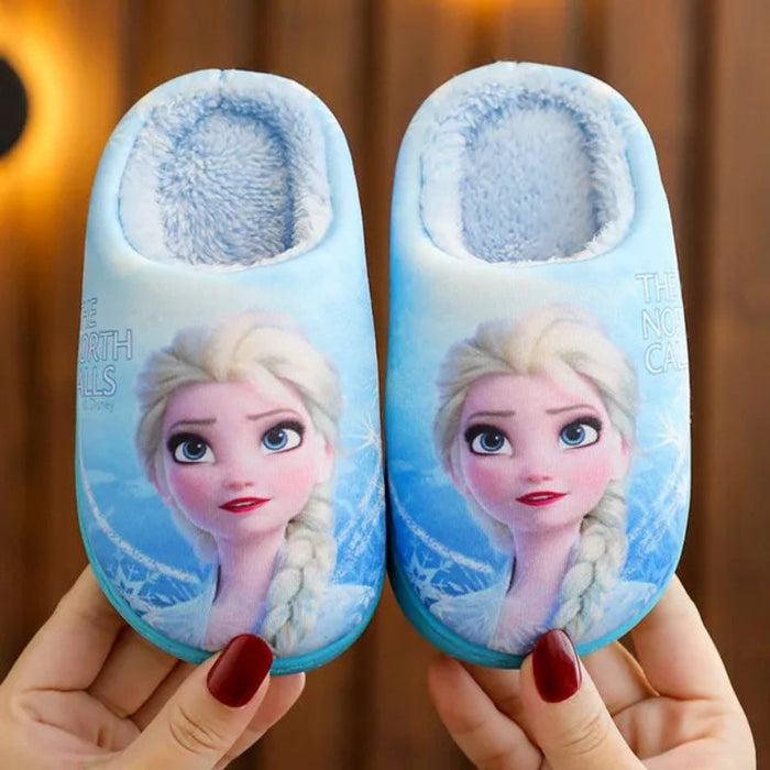 Princess Elsa Winter Classic Printed Slippers